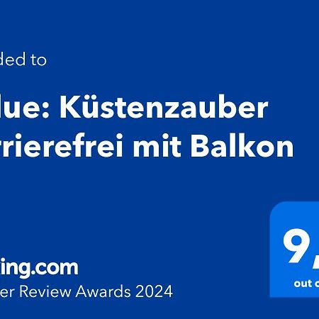 Cblue: Kuestenzauber Barrierefrei Mit Balkon Heiligenhafen Εξωτερικό φωτογραφία